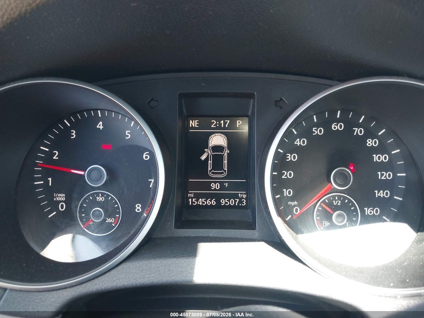 2013 Volkswagen Golf 2.5L 4-Door VIN: WVWDB7AJ9DW137467 Lot: 45573009