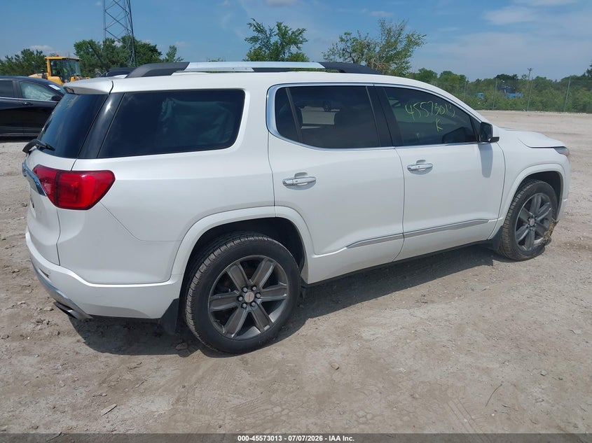 Vin: 1gkknpls4hz177257, lot: 46071342, gmc acadia denali 20174