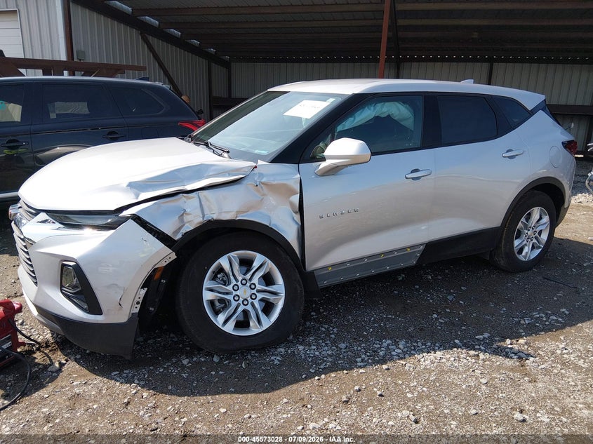 2022 Chevrolet Blazer Fwd 2Lt VIN: 3GNKBCR40NS186088 Lot: 45573028