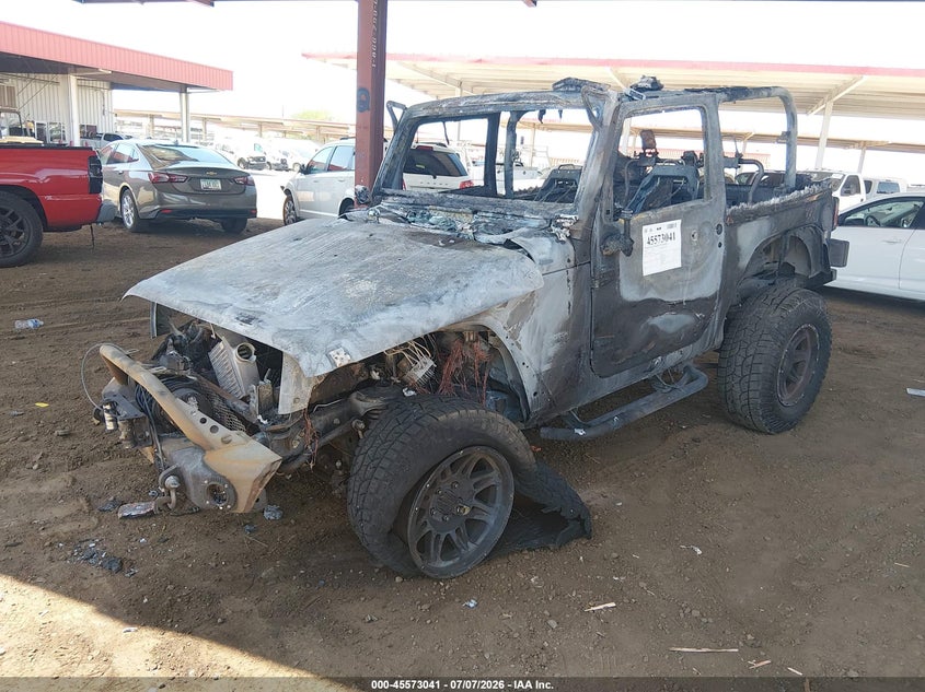 2010 JEEP WRANGLER auction photo 2
