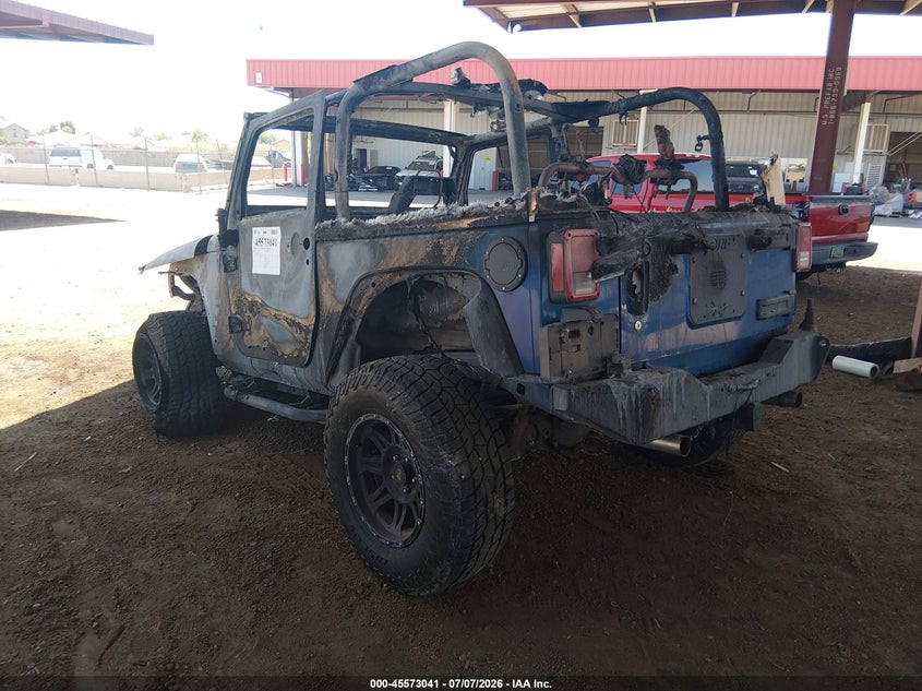 2010 JEEP WRANGLER auction photo 3