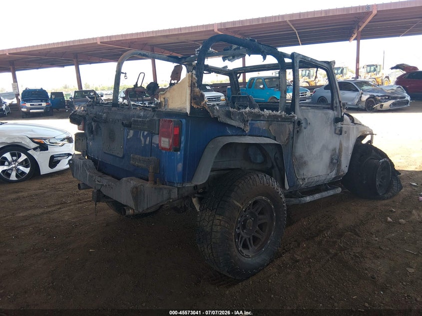 2010 JEEP WRANGLER auction photo 4