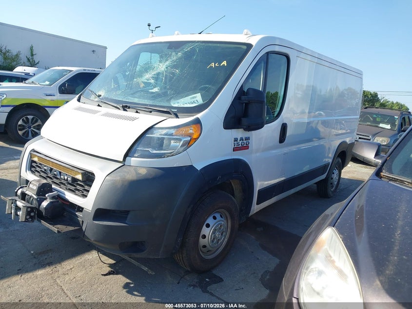 Vin: 3c6trvag3le138405, lot: 46071382, ram promaster 1500 low roof 136 wb 20202