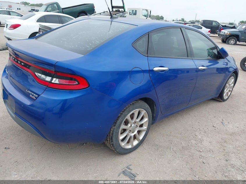 Vin: 1c3cdfcb0ed695893, lot: 46071390, dodge dart limited 20144