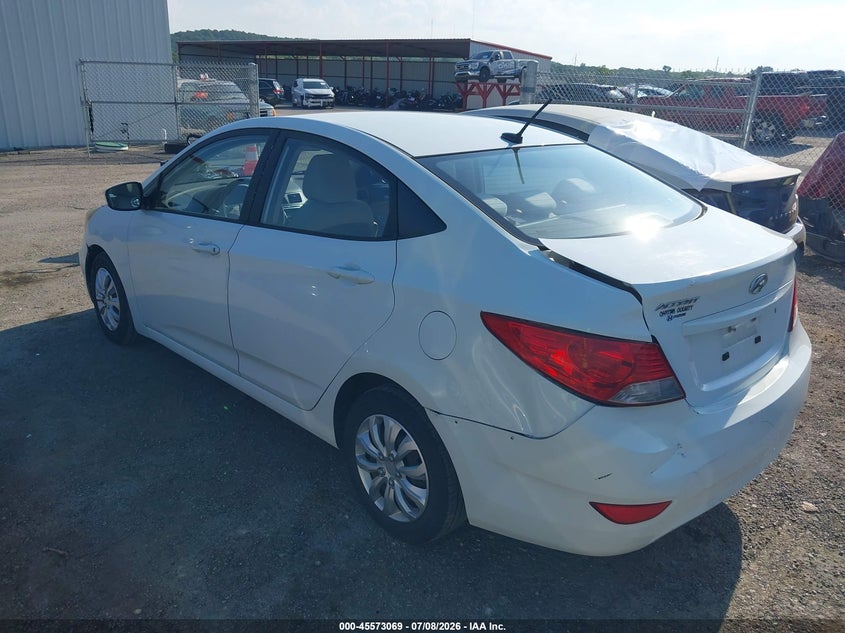 2012 HYUNDAI ACCENT auction photo 3