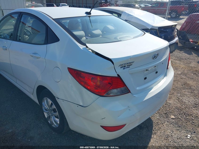 2012 HYUNDAI ACCENT auction photo 6