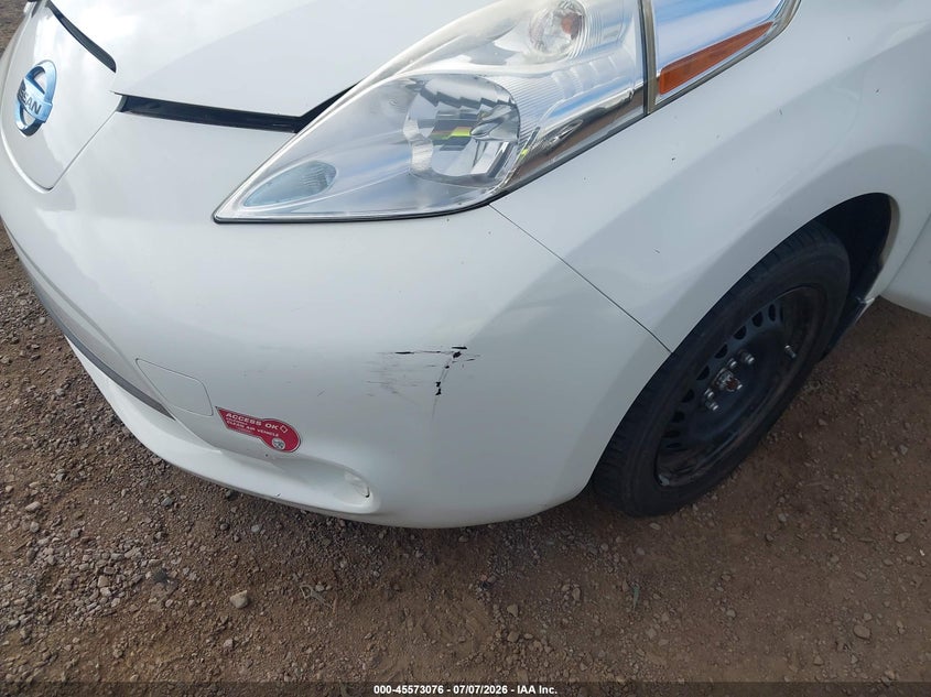 2015 Nissan Leaf S VIN: 1N4AZ0CP5FC320639 Lot: 45573076