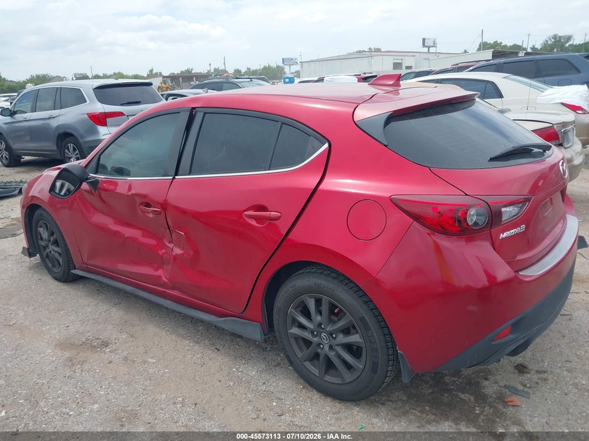 Vin: 3mzbm1l77fm189406, lot: 46071442, mazda mazda3 i touring 20153