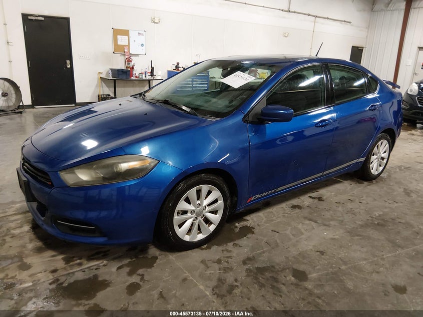 Vin: 1c3cdfbb5ed673437, lot: 46071464, dodge dart sxt 20142