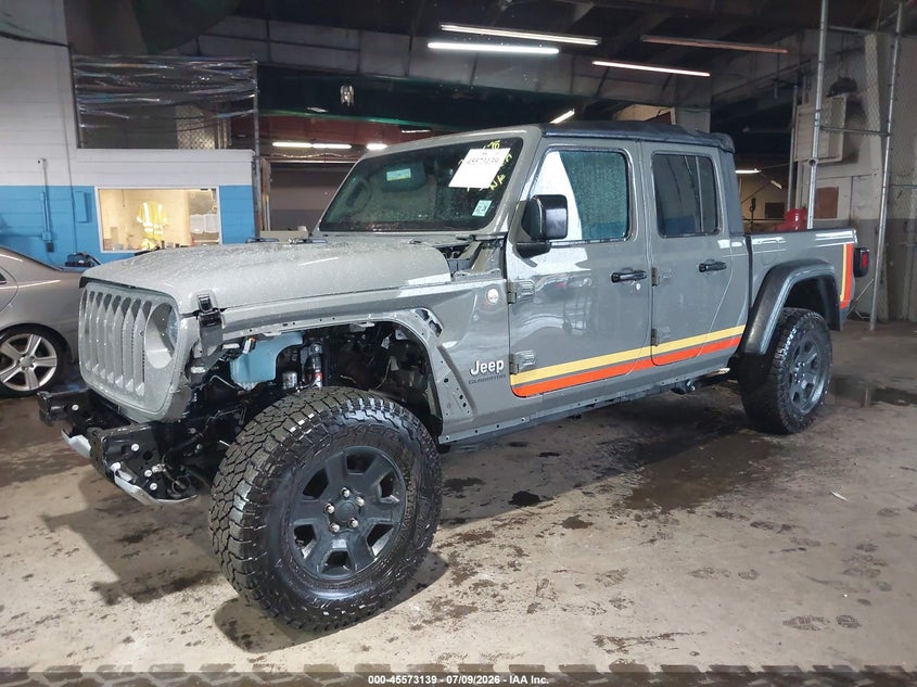 Vin: 1c6jjteg0pl526167, lot: 46071468, jeep gladiator mojave 4x4 20232