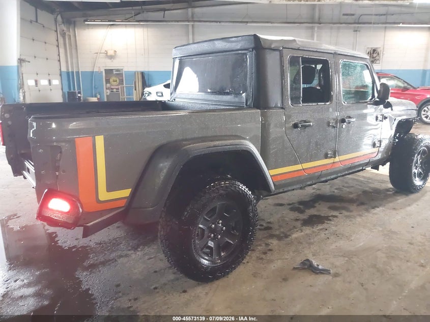 Vin: 1c6jjteg0pl526167, lot: 46071468, jeep gladiator mojave 4x4 20234