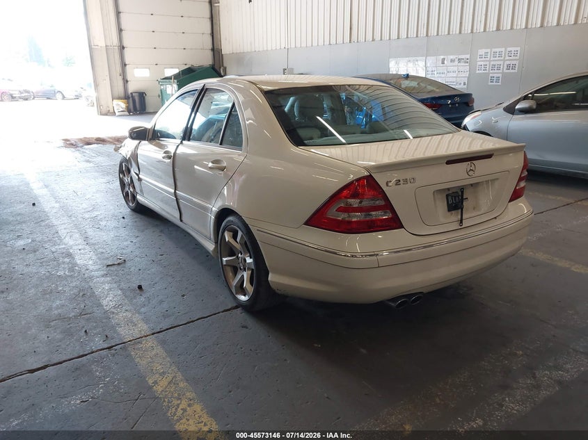 2007 MERCEDES-BENZ C 230 auction photo 3