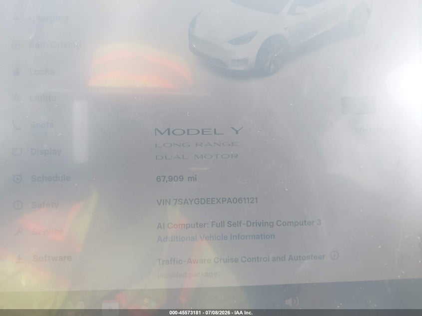 2023 TESLA MODEL Y SPORT UTILITY VEHICLE ELECTRIC