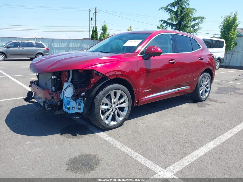 Vin: lrbfzsr45pd085713, lot: 46071519, buick envision avenir awd 20232