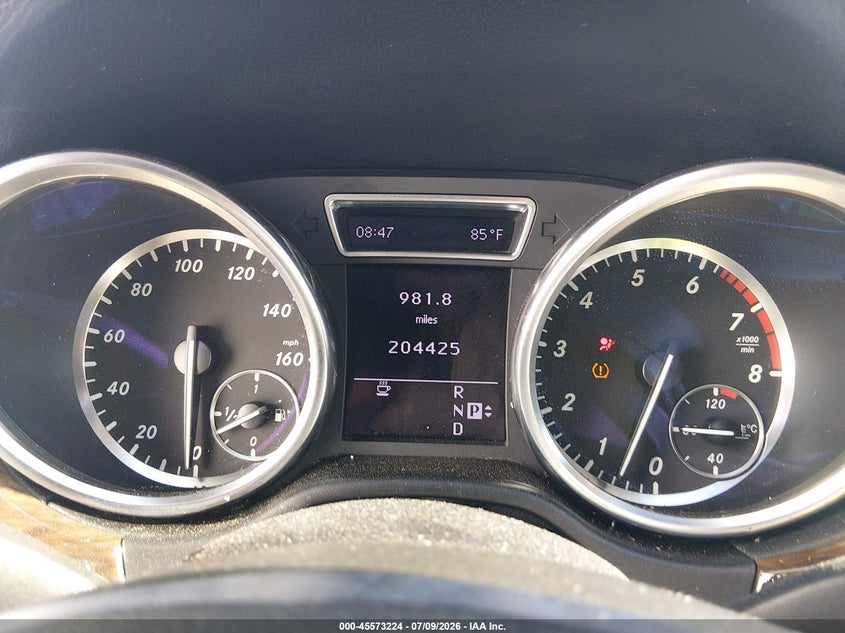 2012 Mercedes-Benz Ml 350 4Matic VIN: 4JGDA5HB8CA030150 Lot: 45573224