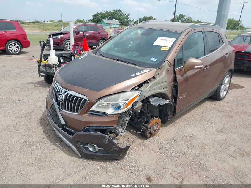Vin: kl4cjbsb1gb713860, lot: 46071569, buick encore convenience 20162