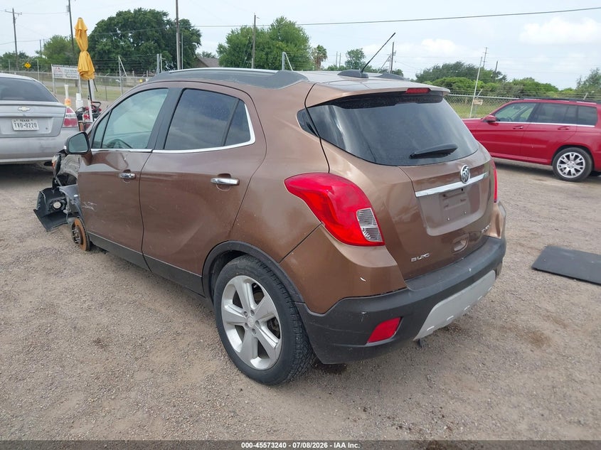 Vin: kl4cjbsb1gb713860, lot: 46071569, buick encore convenience 20163