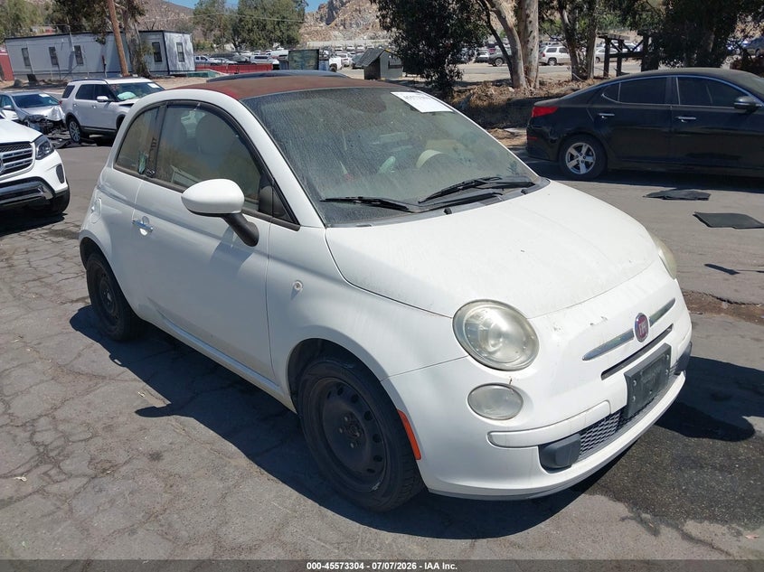 2013 FIAT 500C auction photo 1