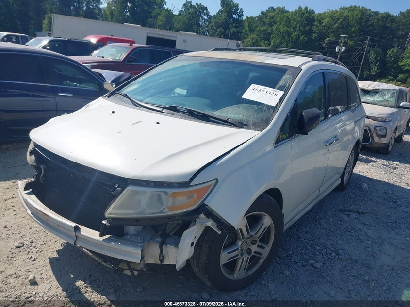 2012 Honda Odyssey, Front End, IAAI, VIN 5FNRL5H99CB131660 — photo 2