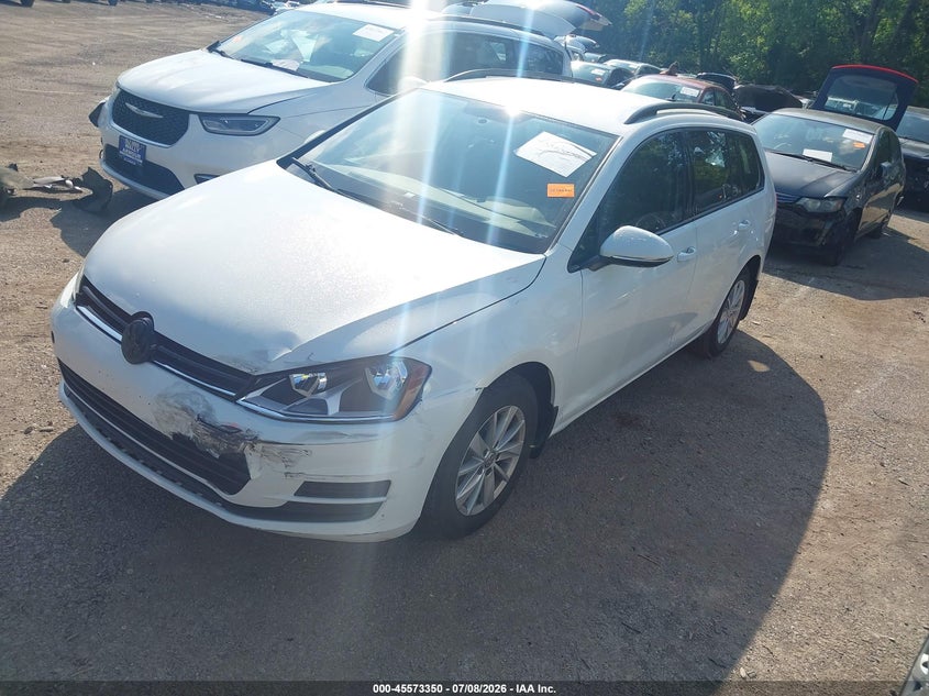2017 VOLKSWAGEN GOLF SPORTWAGEN auction photo 2