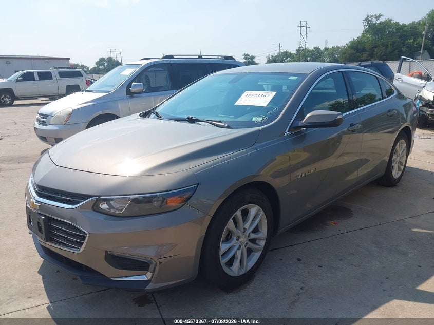 2018 Chevrolet Malibu, Обычный износ, IAAI, VIN 1G1ZD5ST1JF229892 — фото 2