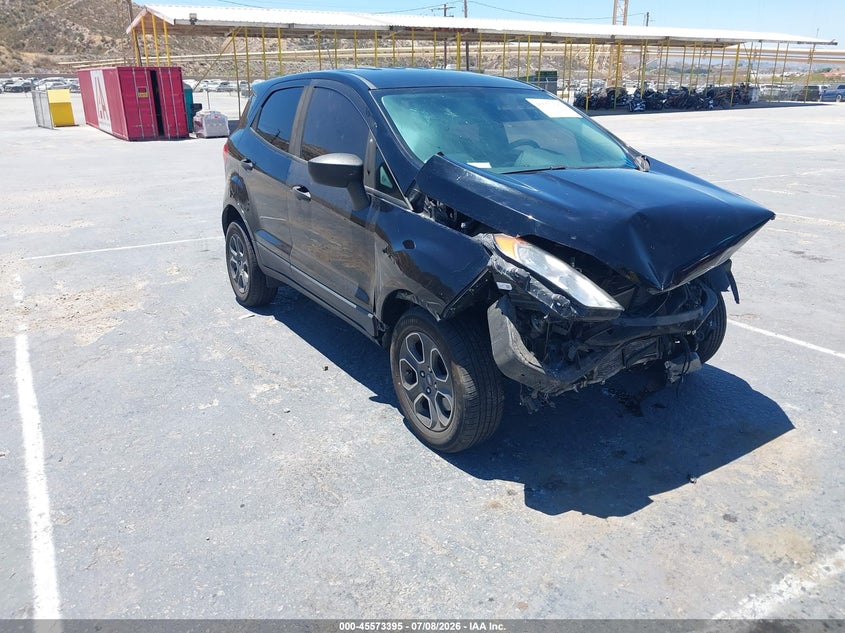 2018 Ford Ecosport S, Перёд, IAAI, VIN MAJ3P1RE2JC188085