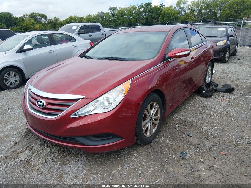 2014 Hyundai Sonata Gls 5NPEB4ACXEH946892 photo 1
