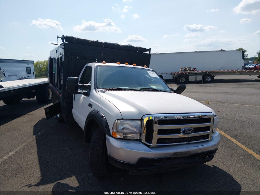 2004 Ford F-350 Xl/Xlt, Front & Rear, IAAI, VIN 1FDWF36L64EB54437