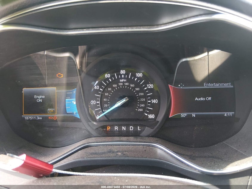 2017 FORD FUSION SEDAN 2.5L I-4 DOHC, VVT, 175HP