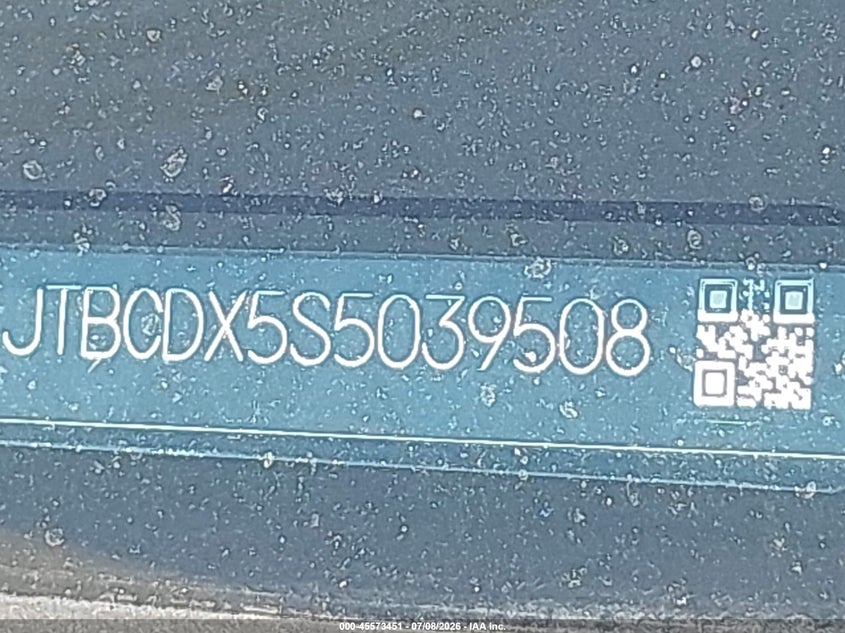 2025 Lexus Gx 550 Overtrail VIN: JTJTBCDX5S5039508 Lot: 45573451