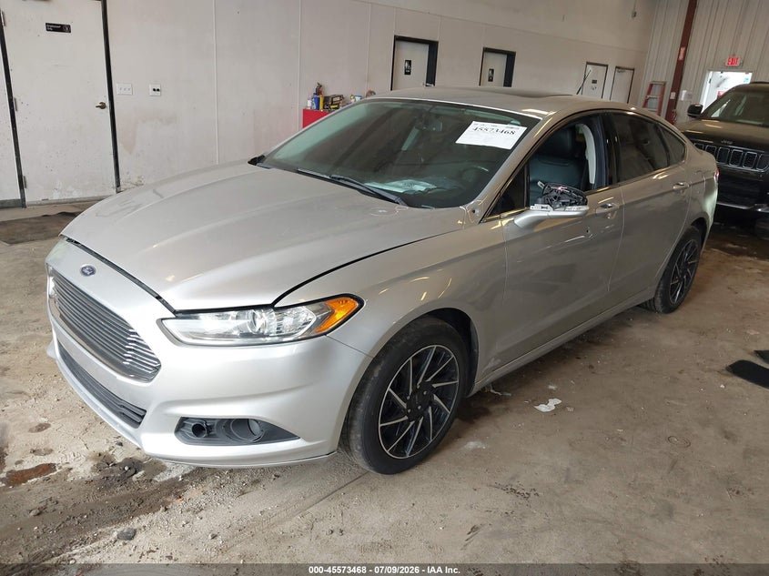 2014 Ford Fusion, Left Front, IAAI, VIN 3FA6P0HD7ER346296 — photo 2