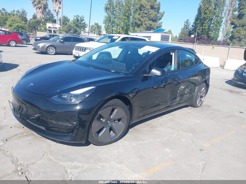 2021 TESLA MODEL 3 auction photo 2