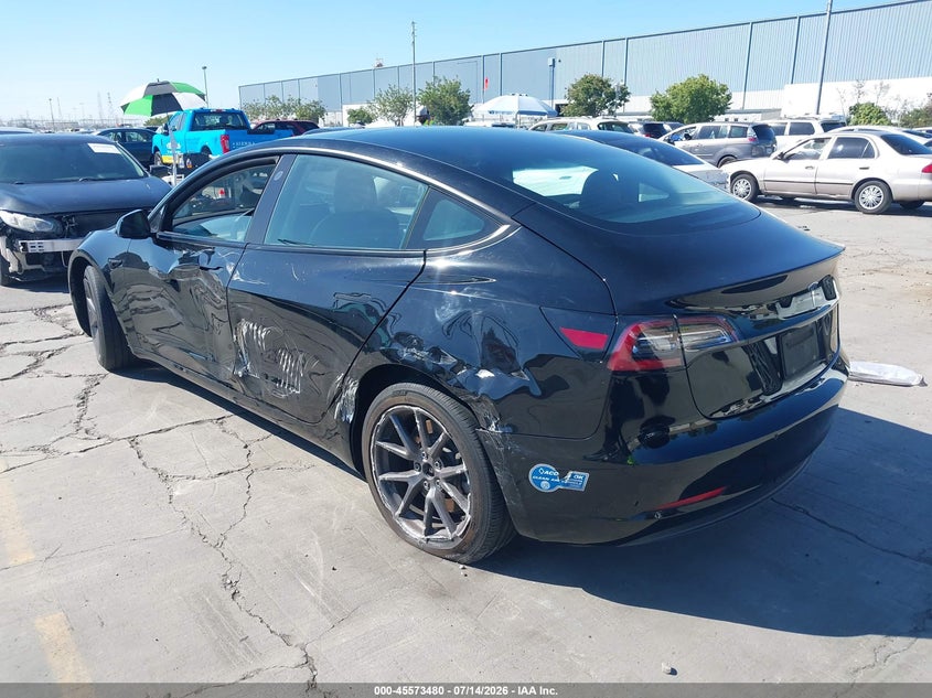 2021 TESLA MODEL 3 auction photo 3