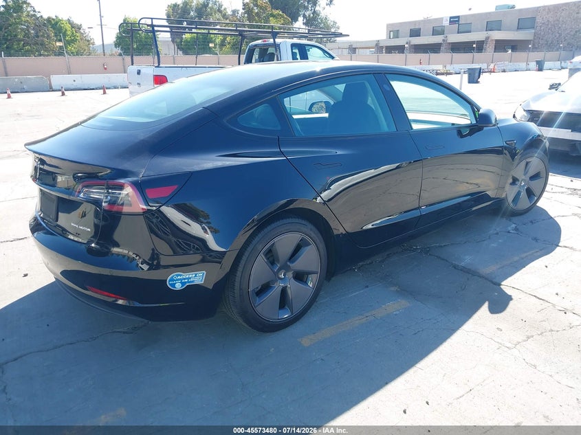 2021 TESLA MODEL 3 auction photo 4