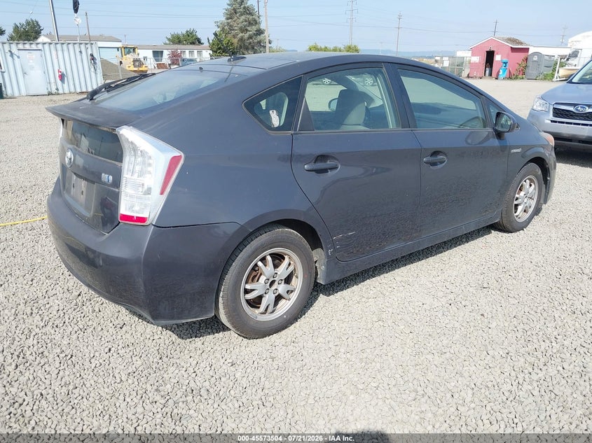 2011 TOYOTA PRIUS auction photo 4