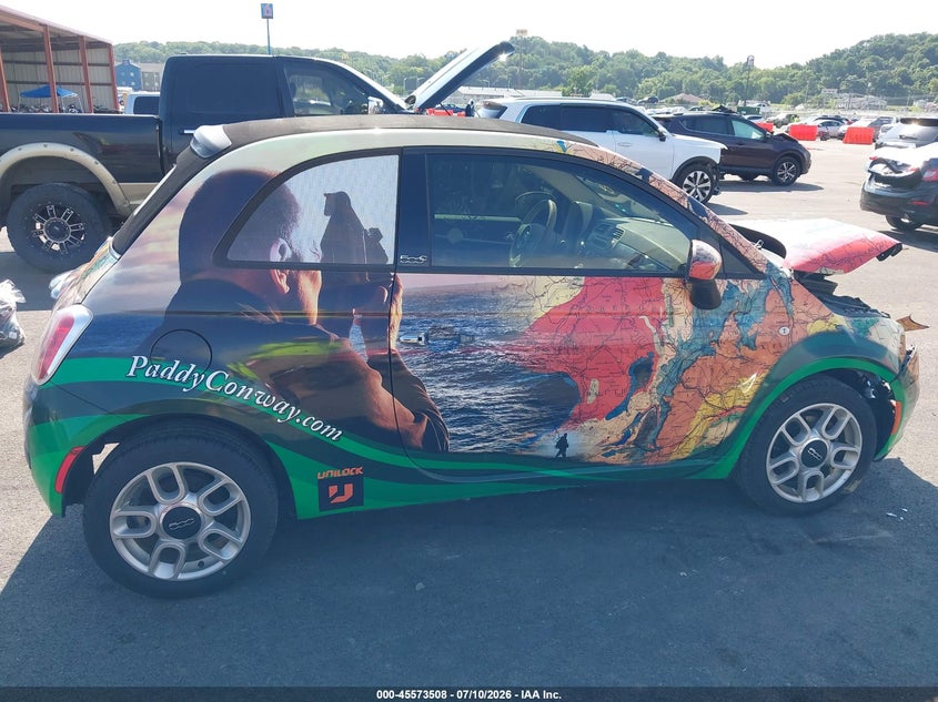 2013 Fiat 500C Pop VIN: 3C3CFFDRXDT742961 Lot: 45573508