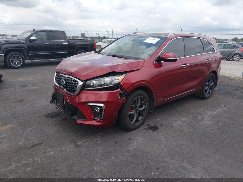 2020 Kia Sorento, Удар спереду, IAAI, VIN 5XYPKDA52LG660968 — фото 2