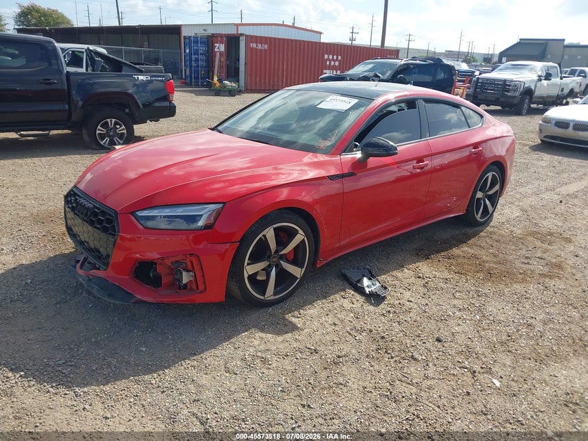 Vin: waufacf55ra128718, lot: 46071847, audi a5 sportback premium plus 45 tfsi quattro s tronic 20242