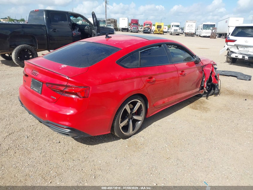 Vin: waufacf55ra128718, lot: 46071847, audi a5 sportback premium plus 45 tfsi quattro s tronic 20244
