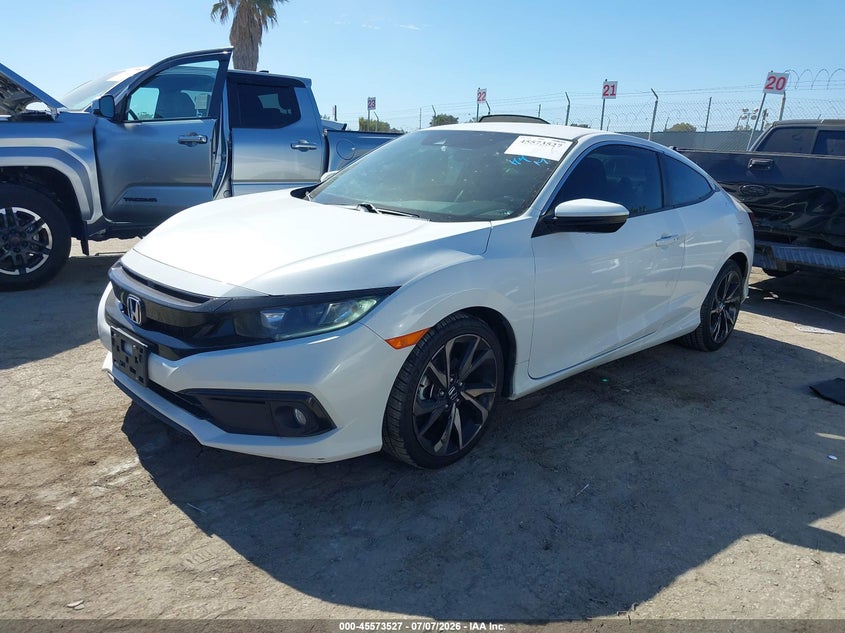 2019 HONDA CIVIC COUPE 2.0L I-4 DOHC, VVT, 158HP