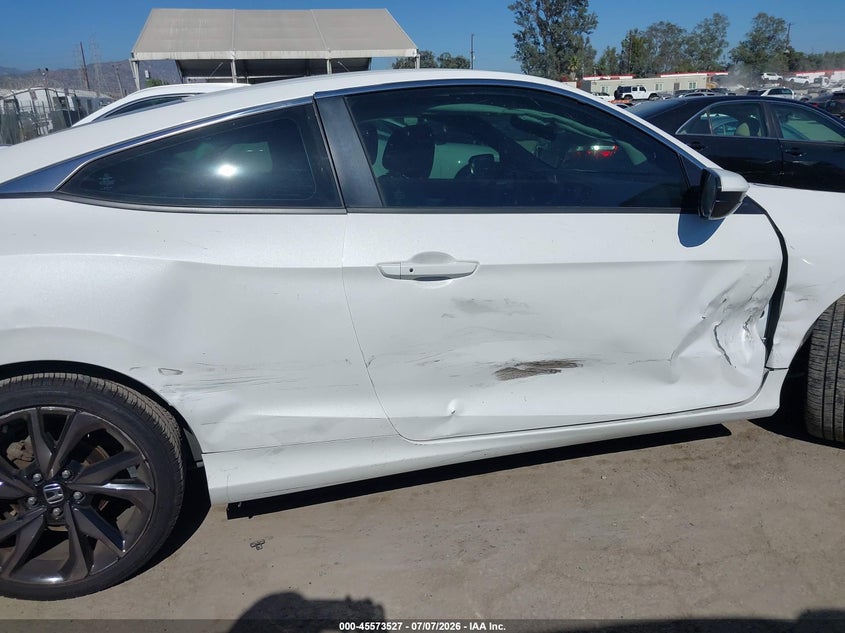 2019 HONDA CIVIC COUPE 2.0L I-4 DOHC, VVT, 158HP