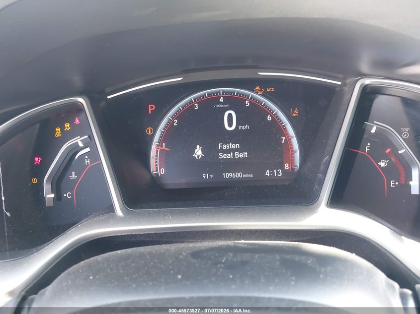 2019 HONDA CIVIC COUPE 2.0L I-4 DOHC, VVT, 158HP