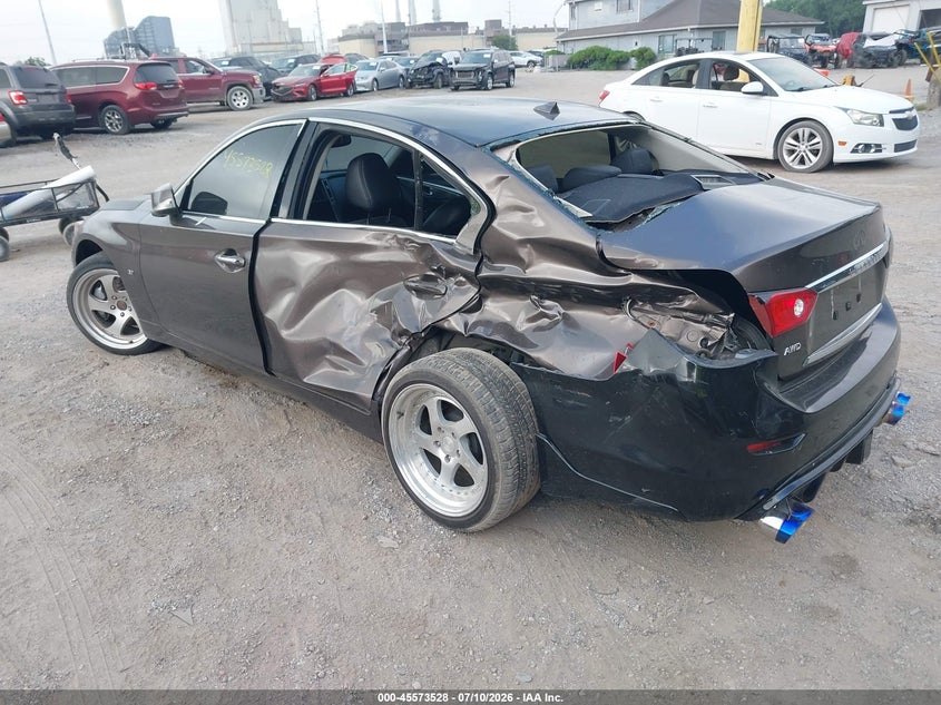 Vin: jn1bv7ar4fm402771, lot: 46071857, infiniti q50 premium 20153