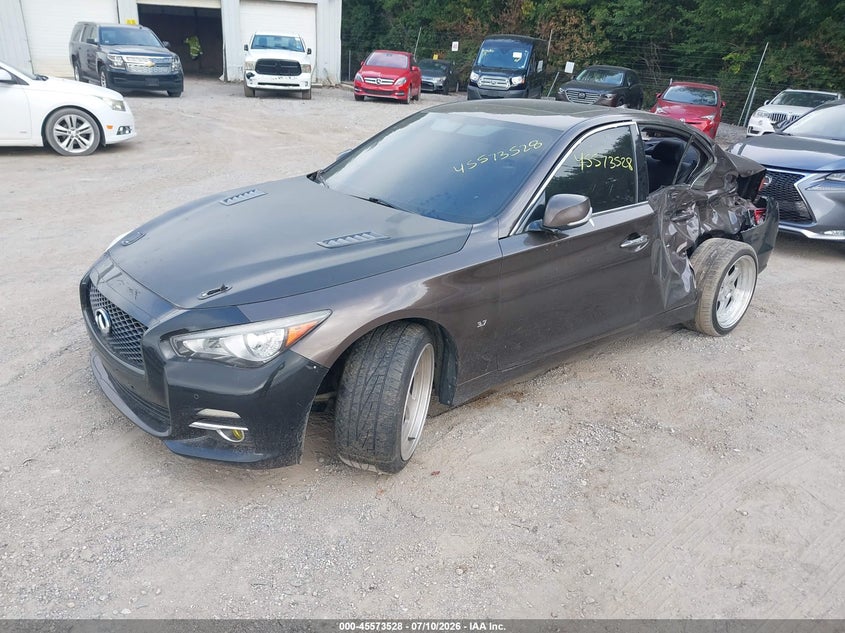2015 INFINITI Q50 auction photo 2