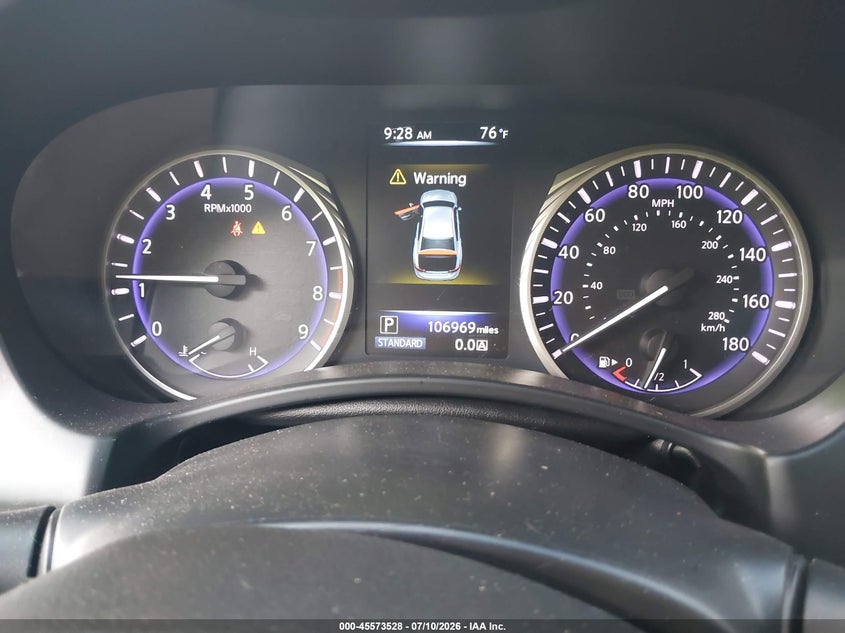 2015 INFINITI Q50 auction photo 7