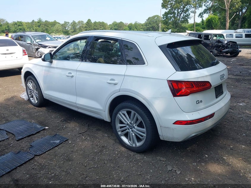 Vin: wa1bnafy9j2208469, lot: 46071867, audi q5 2.0t premium/2.0t tech premium 20183