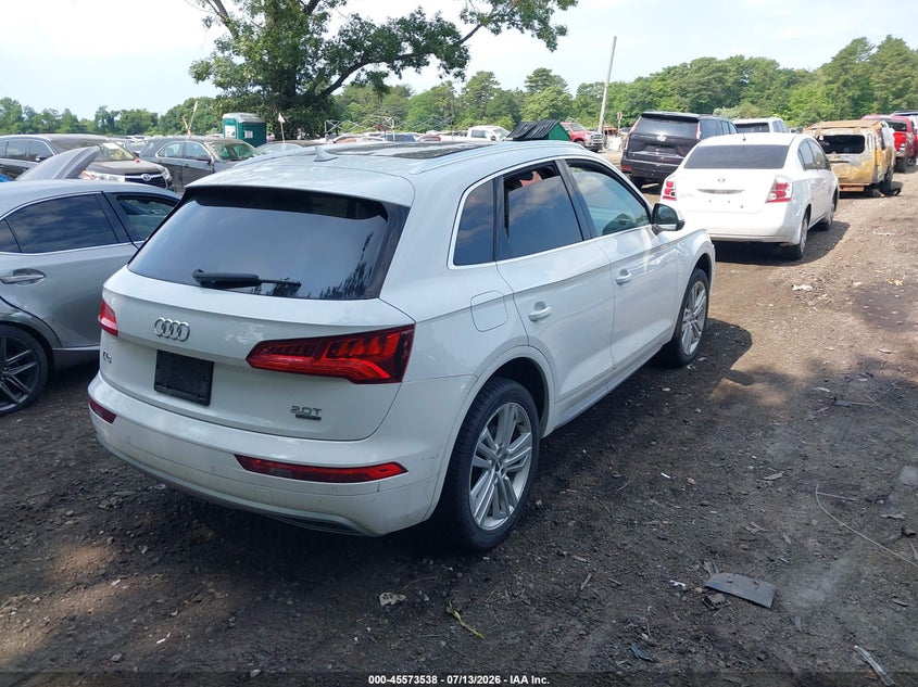 Vin: wa1bnafy9j2208469, lot: 46071867, audi q5 2.0t premium/2.0t tech premium 20184