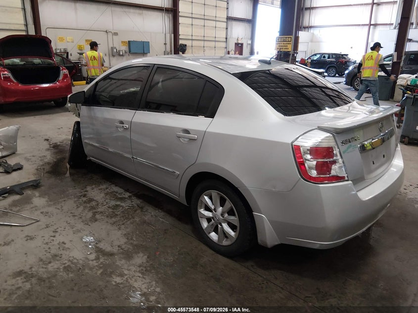 2011 NISSAN SENTRA SEDAN 2.0L I-4 DOHC, VVT, 140HP