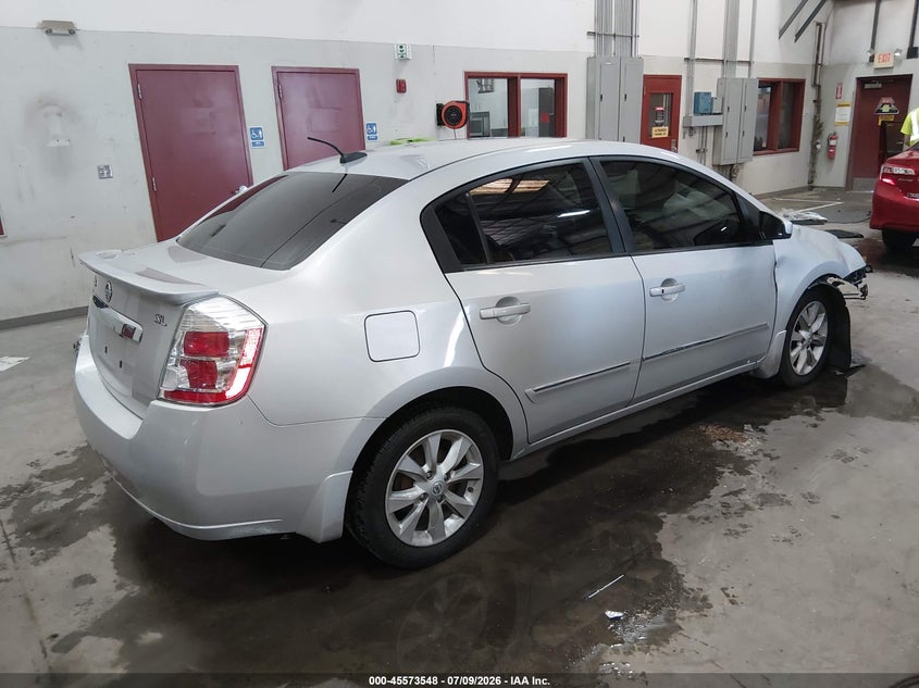 2011 NISSAN SENTRA SEDAN 2.0L I-4 DOHC, VVT, 140HP