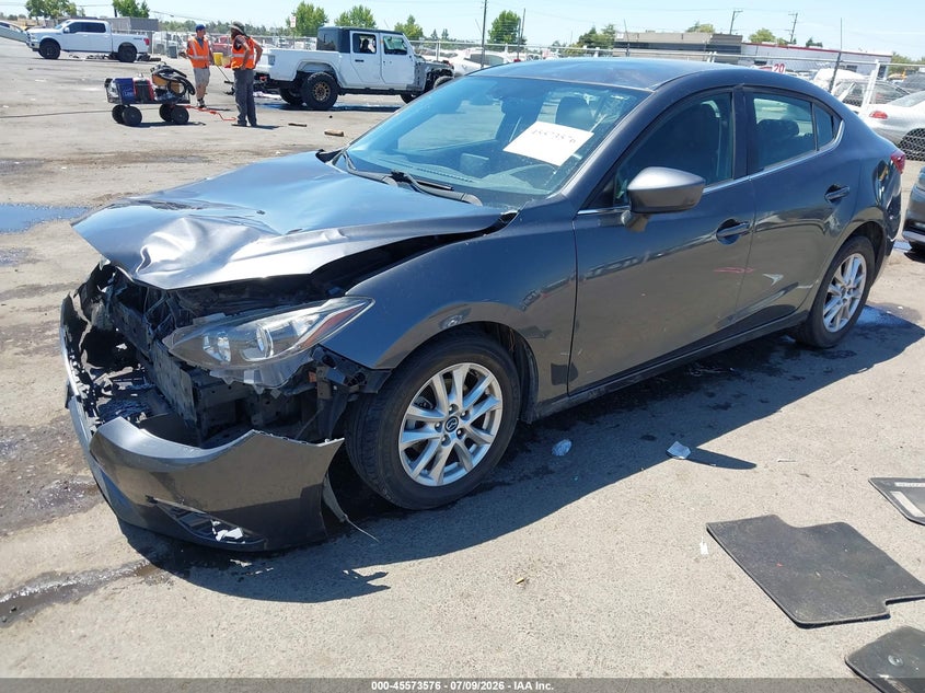 Vin: 3mzbm1u75gm301796, lot: 46071905, mazda mazda3 i sport 20162